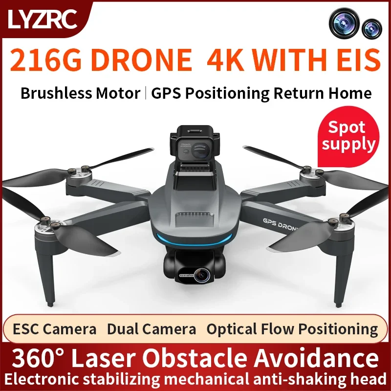 L200 PRO MAX Drone 4K 2-Axis P - Drone Gimbal Case recension och pris