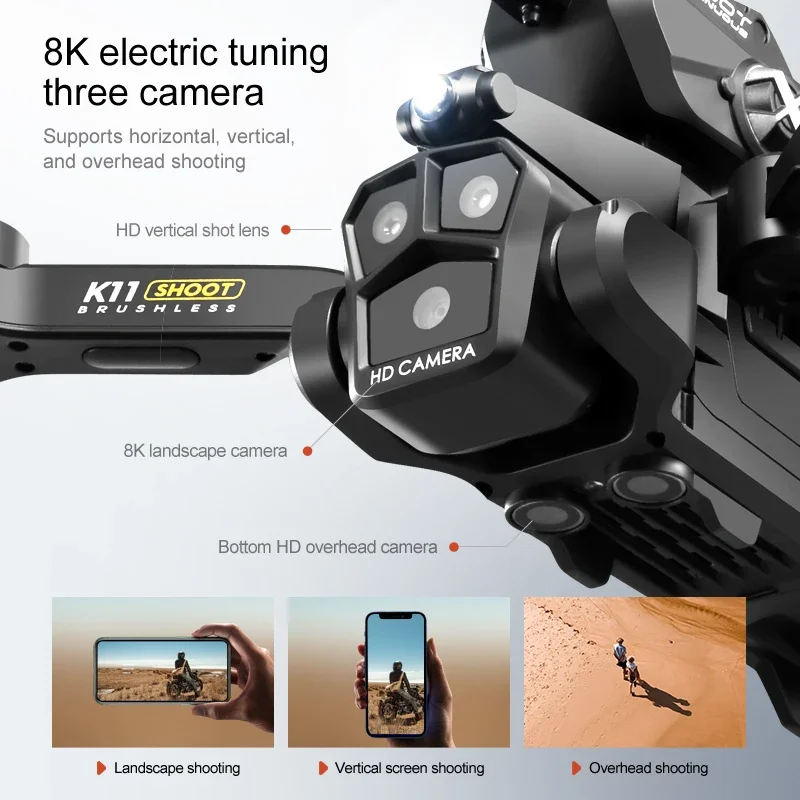 K11MAX Drone with Water Bombs  - Drone Gimbal Mount recension och pris