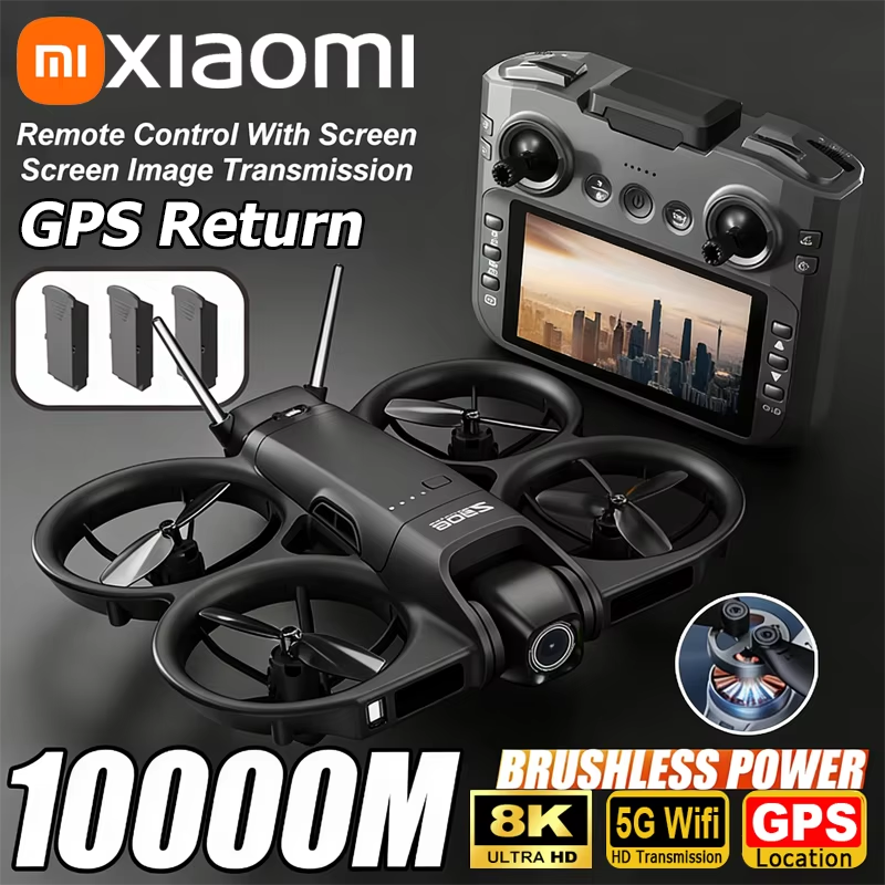 Xiaomi Z906 Drone 8K Aerial HD - Drone Gimbal Brushless recension och pris