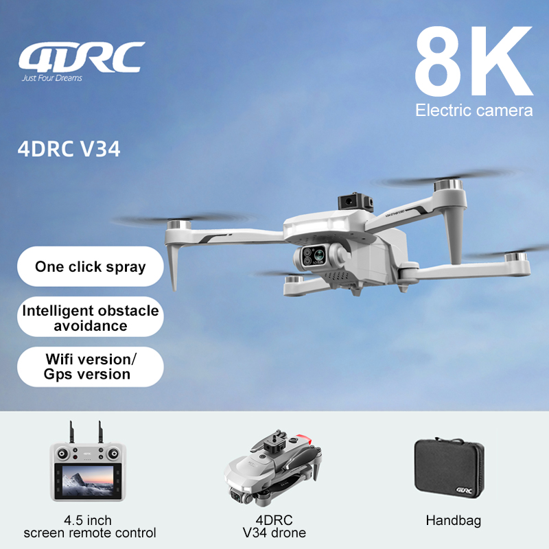 2025 New V34 Drone 8K Camera P - Drone Gimbal Brushless recension och pris