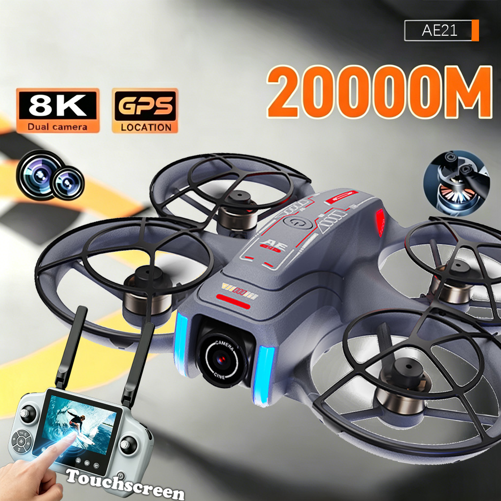 Upgrade AE21 Aerial Drone 8K H - Drone Gimbal Case recension och pris