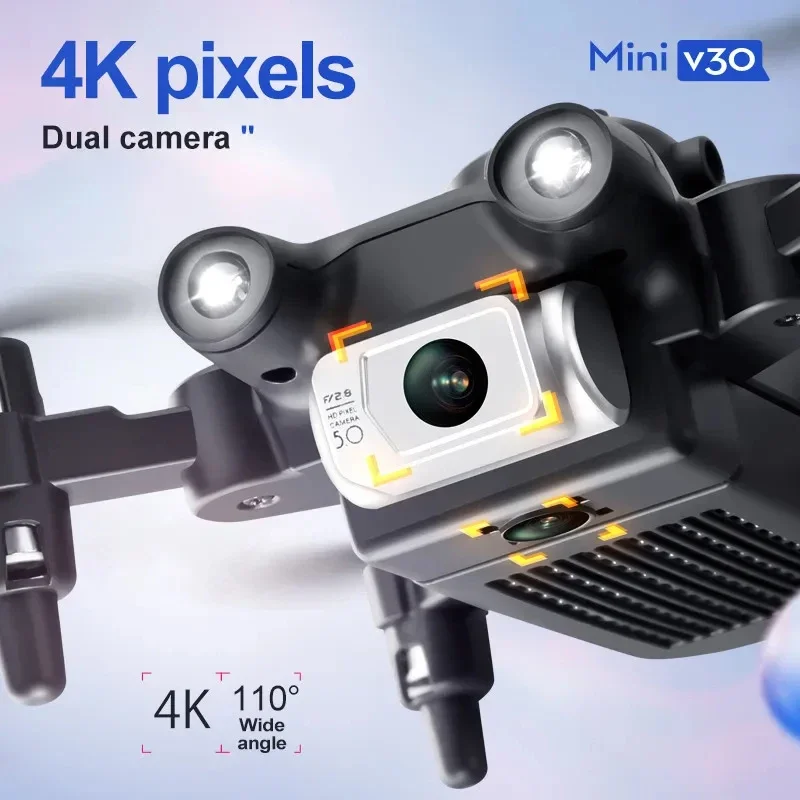 V30 Mini Drone 4DRC with Camer - Drone Gimbal 3 Axis recension och pris