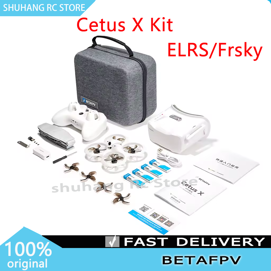BETAFPV Cetus X FPV Kit Brushl - Drone Gimbal 2 Axis recension och pris