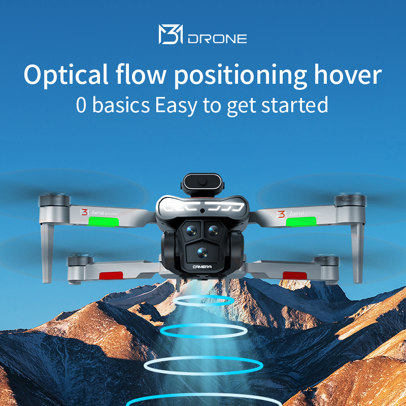 M3 Professional Drone 4K HD Ae - Drone Gimbal Brushless recension och pris