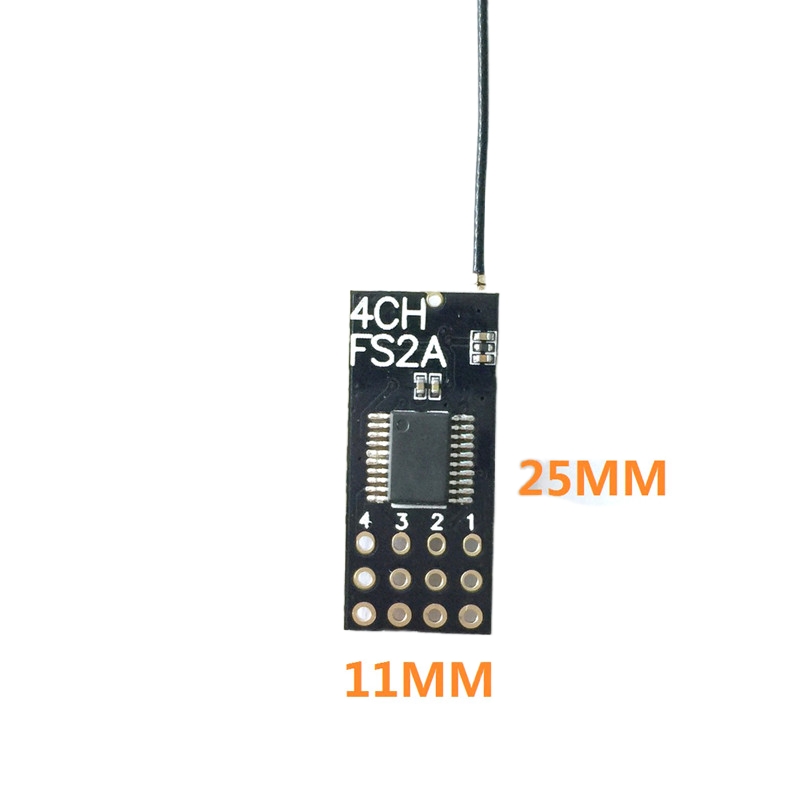 Flysky FS2A Mini Receiver 4CH  - Drone Gimbal Controller recension och pris