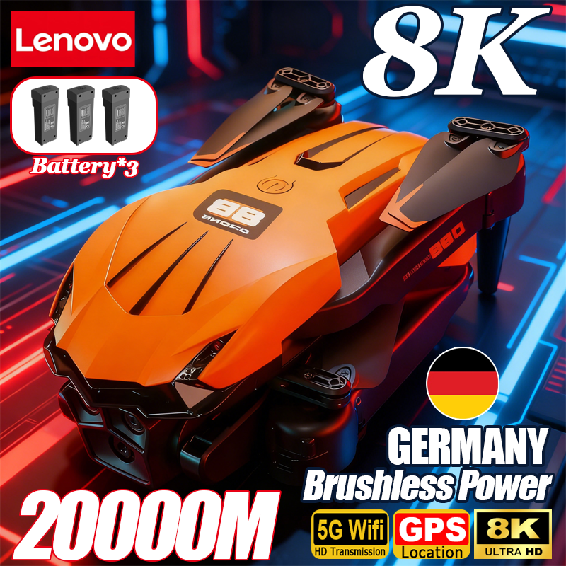 Lenovo D88 Drone 8K Aerial HD  - Drone Gimbal 2 Axis recension och pris