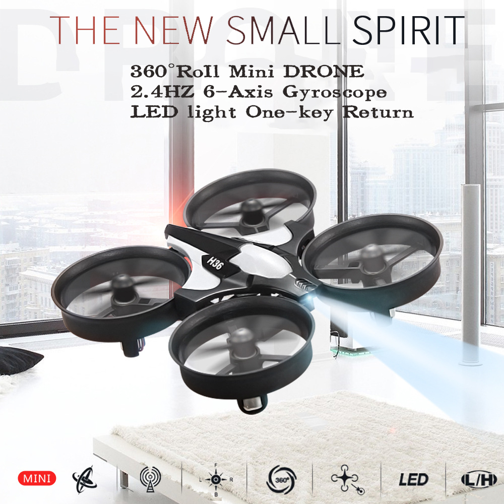 JJRC H36 Mini Drone 2.4G 6-axi - Drone Gimbal 3 Axis recension och pris