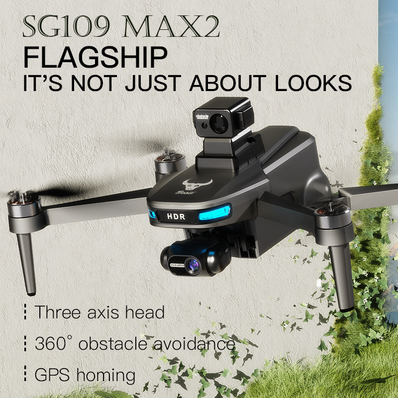 SG109 MAX2 Professional FPV 8K - Drone Gimbal 3 Axis recension och pris