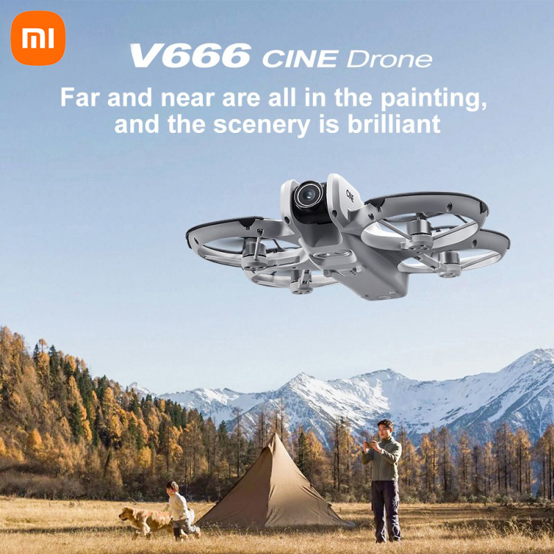 Xiaomi V666 Drone 8K Aerial HD - Drone Gimbal Case recension och pris